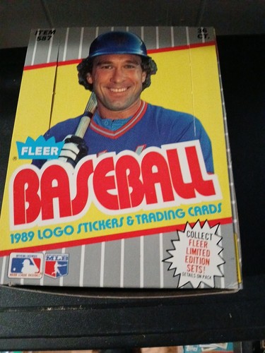 Fleer baseball box 1989 - 1989, (36)