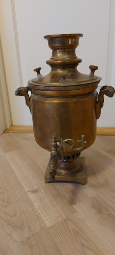 Antico samovar russo - antico,