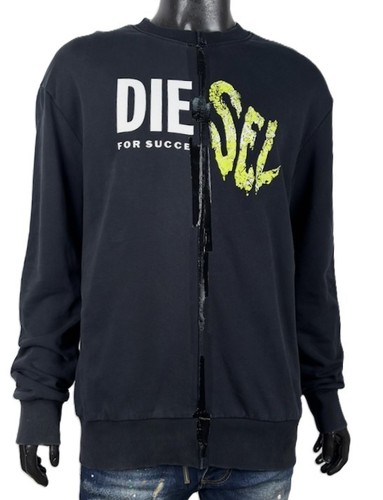 Diesel felpa uomo cotone - diesel,
