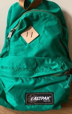 zainetto eastpak, colore verde brillante, nuovo senza cartellino, misura M