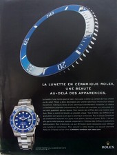 publicite   montre ROLEX