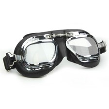 Halcyon Goggles Mark 410 Occhiali Moto Curvi | Occhiali Sportivi | Aviazione