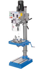 TRAPANO A COLONNA AD INGRANAGGI MASCHIATRICE INVERSIONE TAVOLA GIREVOLE FERVI