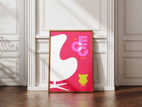 Poster artistico vettoriale