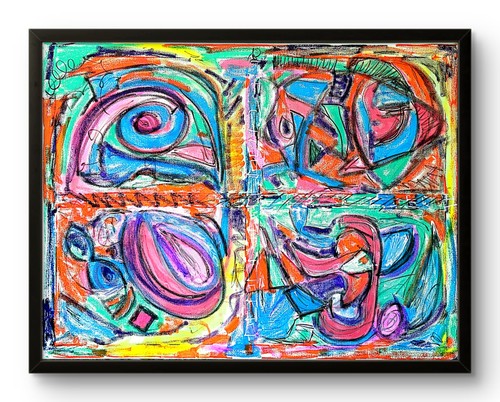 Color splash 30x40 originale - color,