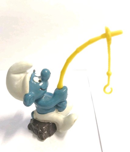 Superpuffi puffo pescatore - superpuffi,