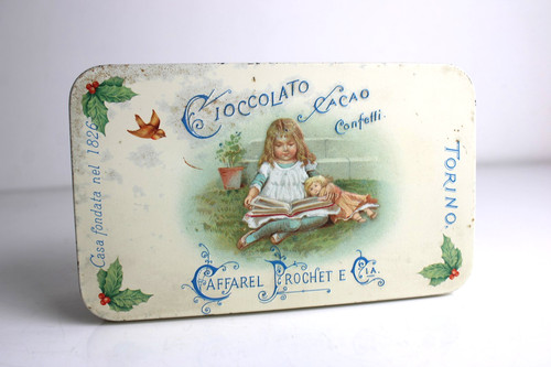 Scatola latta vintage - di,