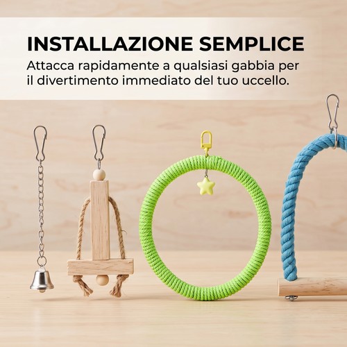 Giocattolo per uccelli - giocattolo,