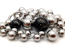 BLISS BOWLING 2010 SET ABBINATO COLLANA LUNGA ED ANELLO - ACCIAIO