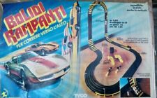 PISTA ELETTRICA TYCO BOLIDI RAMPANTI CON SCATOLA e accessori originali