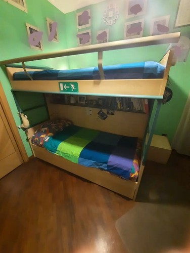 Letto castello armadio - a,