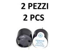 2PZ BUZZER ATTIVO CON