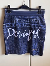 Gonna donna S Desigual Multicolore elastica nuova mai indossata senza cerniera