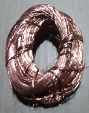 MATASSINA DI RAME NUDO Cu29 - RECUPERATO DA SPEZZONI DI FILI ELETTRICI 200 GR.