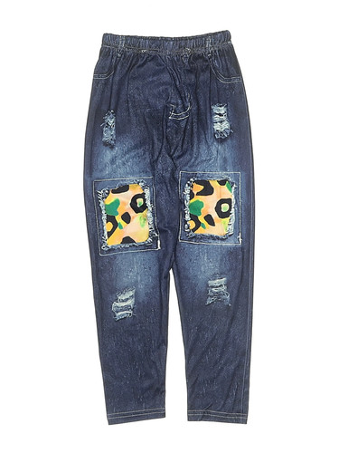 Unbranded girls blue jeans 130 - girls,