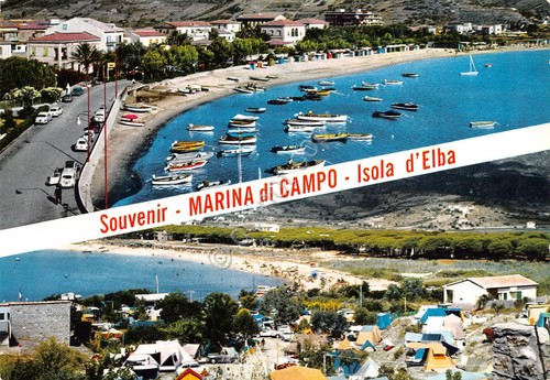 Cartolina marina campo - cartolina, di