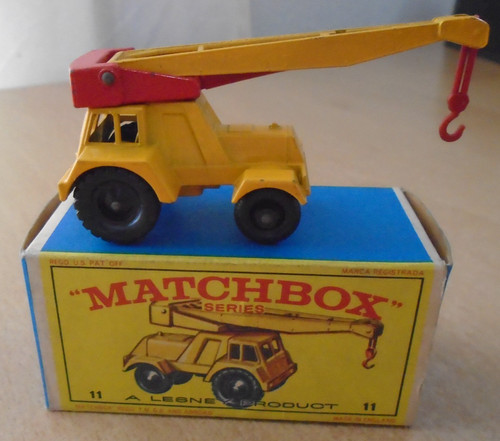Matchbox serie jumbo crane - matchbox, 11
