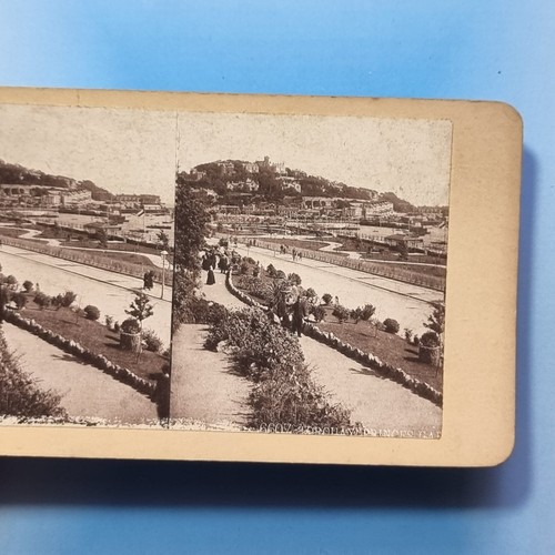 Torquay stereoview c1895 - stereoview,