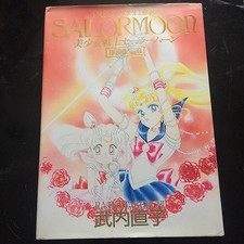 Sailor Moon illustrazione originale libro d'arte vol.2 Naoko Takeuchi inviato dal Giappone