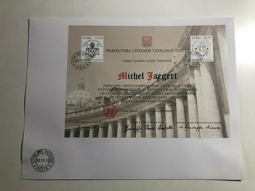 2012 fdc busta - 2012, foglietto