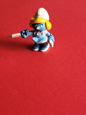 Puffetta infermiera Vintage Smurfs Schtroumpf 20139 Puffi 1981 Hong Kong