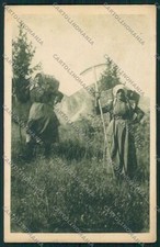 Udine Tolmezzo Costumi cartolina QK4613