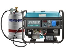 Generatore di corrente ibrido GPL/benzina KS 7000E G GAS Könner&Söhnen 5500W