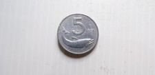 ITALIA 5 LIRE 1951 DELFINO