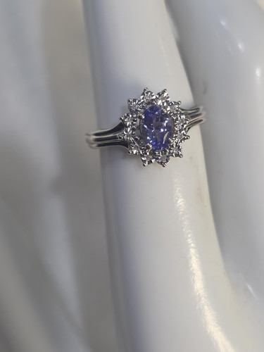 Anello tanzanite naturale - anello,