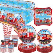 Vigili del fuoco accessori per feste, camion dei pompieri per feste, (X4T)