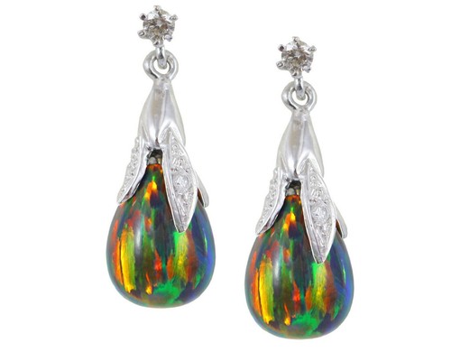 9ct oro bianco nero - oro,