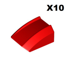 Lego ® Lot 10 Brique Courbé