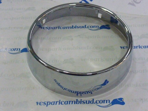 Cornice faro anteriore cromata - cornice,