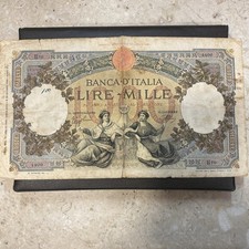 banconota lire Mille Anni 40