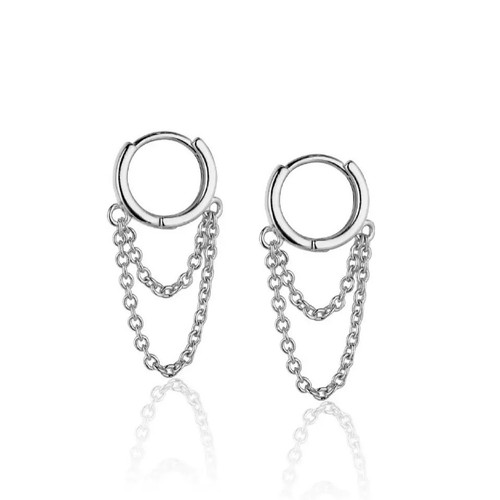 Orecchini cerchio huggie - orecchini,