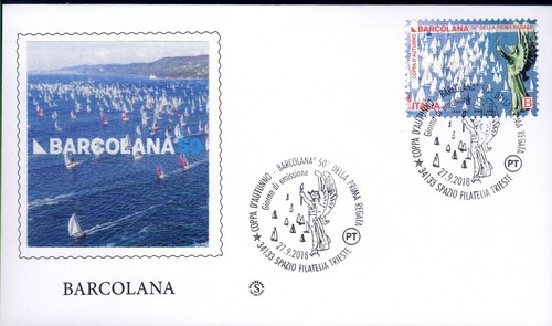 2018 fdc con annullo trieste - fdc,