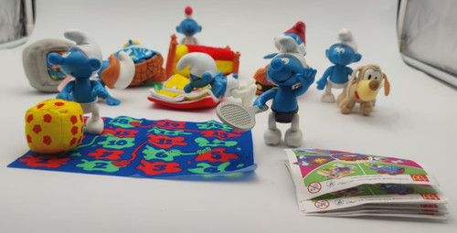 Puffi smurfs mcdonald happy - puffi,