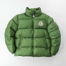 MONCLER Giubbotto Uomo Citala Puffer Superleggero Trasparente Nylon Verde S RRP 1495