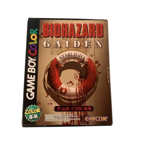 Gameboy color biohazard - biohazard, gaiden