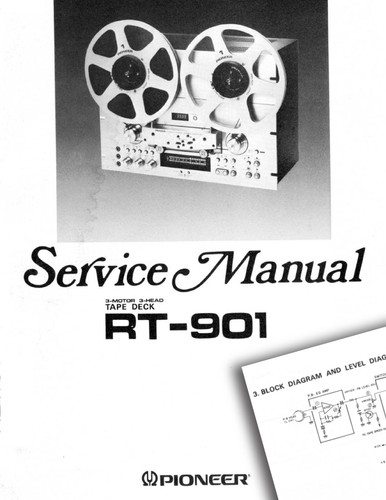 Pioneer 901 registratore - rt-901,