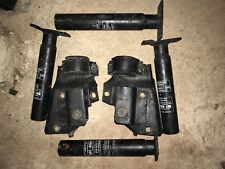 FIAT 124 PININFARINA SPIDER AMERICA USA DISTANZIALI AMMORTIZZATI + STAFFE EPOCA