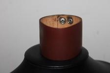 Bracciale in Vera Pelle Marrone – Linea Minimal | Made in Italy