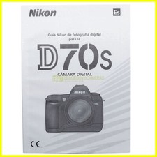 Nikon D70s Camara Digital Manual del usuario. User guide - Español