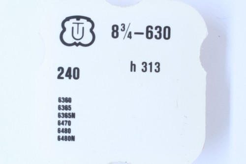 Unitas 630 6365 6470 6480 - unitas, part