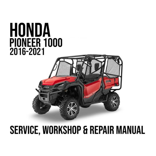 Honda pioneer 1000 - 1000, 2016-2021
