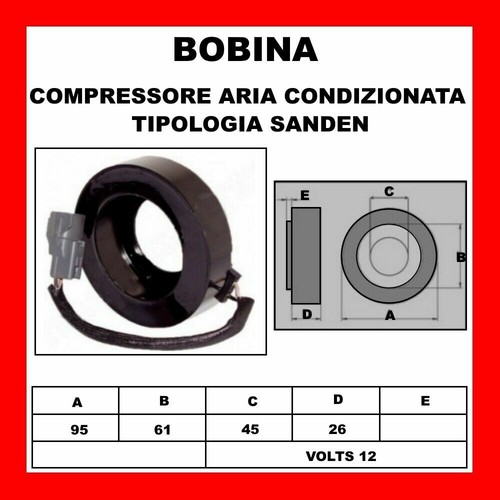 Bobina compressore 13717 - bobina,