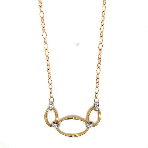 Collana con ciondolo maglie - collana,
