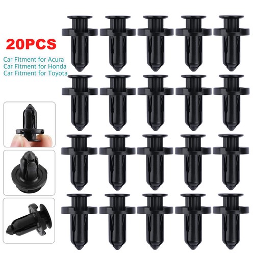 20pz clip fissaggio rivetti - 20pz,
