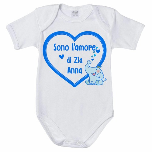 Body neonato personalizzato