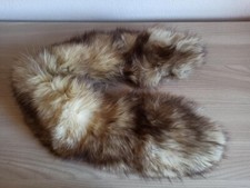 Grande Lotto misto 9 colli di pelliccia Vera, scampoli, pezzi vari, cappello